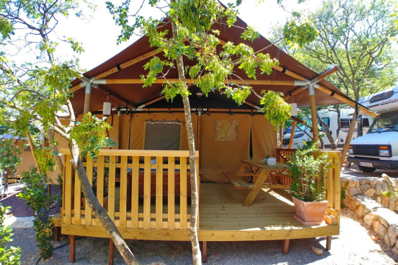 Camping Slamni Safari Lodge 5 personen