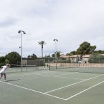 Vilanova Park tennisbanen