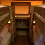 Slaapkamer Safaritent Stapelbedden