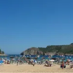 Stranden van Cala Montgo