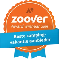 Zoover Award beste Campingvakantieaanbieder 2016