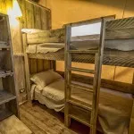 Tenuta Poggiorosso Schlafzimmer mit einem Etagenbett