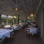 Campo dei Fiori Abends auf die Terrasse vom Restaurant