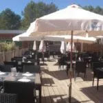 Soustons Village restaurant panoramafoto