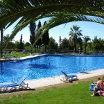 Vilanova Park tropische Umgebung Swimmingpool