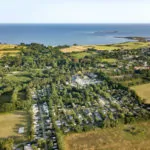 Camping les 2 Fontaines, luchtfoto