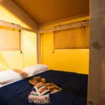 Slaapkamer 2 personen lodge 8p