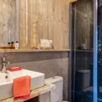 Domaine du Verdon Safarizelt 4 Personen Badezimmer