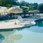 Villa Alwin zwembad met ligbedjes