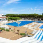 Cypsela Resort aan Costa Brava zwembaden en glijbanen