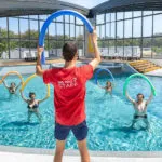 Soulac Plage: Wassergymnastik