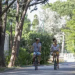 Radfahren auf dem Le Plein Air des Chênes