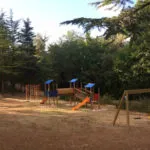 Speeltuin bij camping Pian di Boccio
