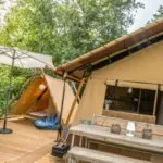 Cozy lodge met 2 Teeny Lodge 6p Watersportcamping Heeg