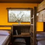 Antica Fornace slaapkamer met eenpersoonsbed en stapelbed