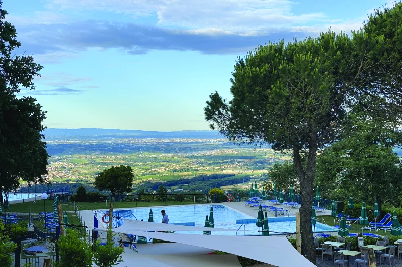 Barco Reale zwembaden met prachtig uitzicht