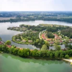 Parc de Witte Vennen - meer en parc van boven
