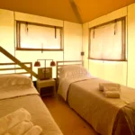 Capalbio slaapkamer eenpersoonsbedden
