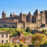 Zicht op Carcassonne